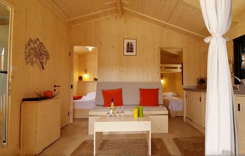 
 cabaña captown práctica como casa rural
